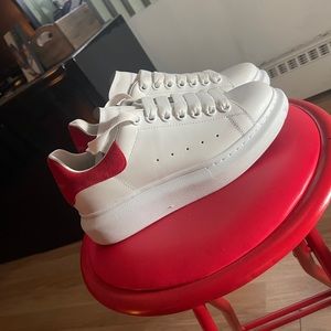 Alexander Mcqueen Women's Suede Oversized Sneakers